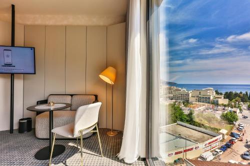 Kilátás, Hotel Kalos in Boreti