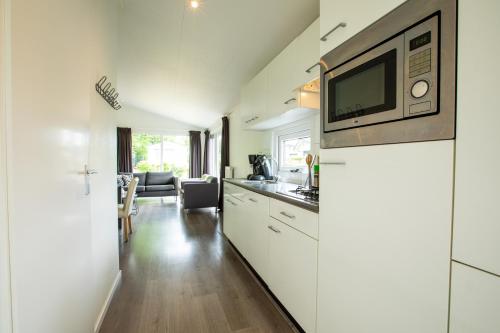 廚房, EuroParcs Noordwijkse Duinen in 蘭傑維爾德住宅