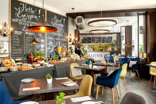 Restaurant, Spatz Aparthotel in Kraków