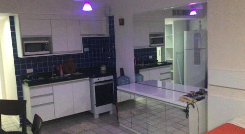 flat apt mobiliado beira mar