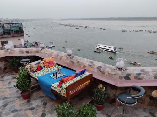 Restoran, Shiva Ganges View Guest House in Varanasi