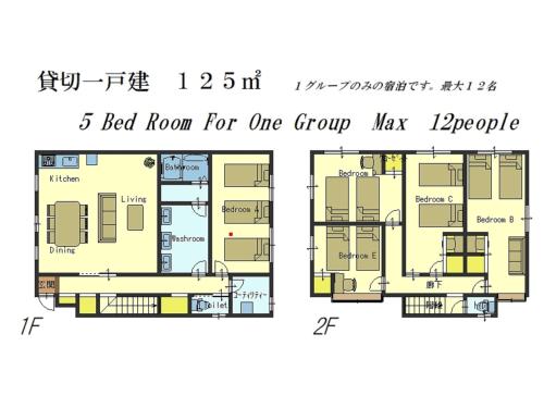 Nao's House USJ 一軒家貸切