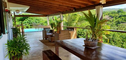 Erkély/terasz, Villa Solymar in Las Terrenas