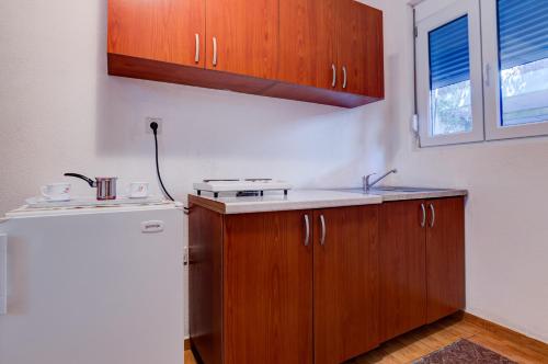 virtuve, Apartments Radost in Utjeha