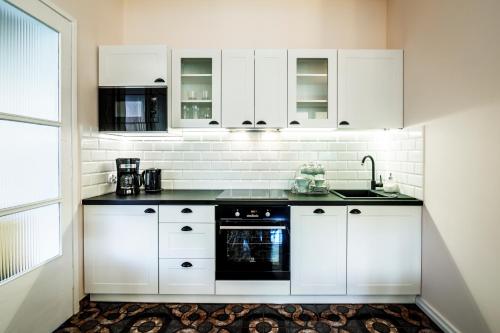 ห้องครัว, BeeApartments Zywiecka 49 in โนวี ซองช์