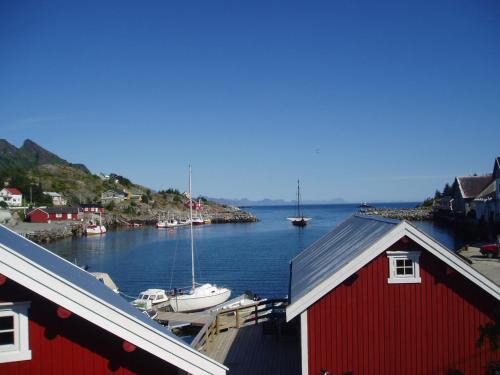 Kilátás, Klingenberg Rorbuer in Sorvagen