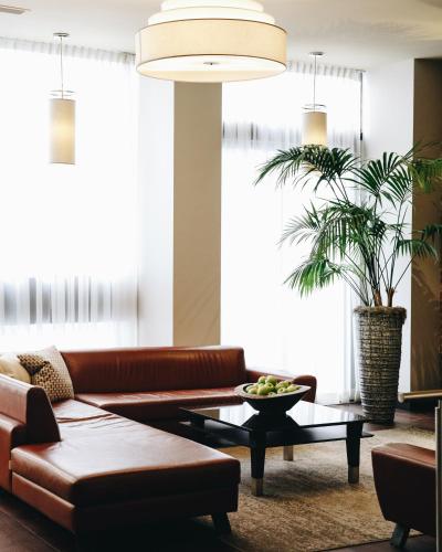 Lobby, Hotel Place D'Armes in Old Montreal