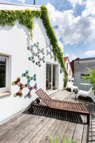 Balcony/terrace, Gruppenhaus Darmstadt in Darmstadt-Eberstadt