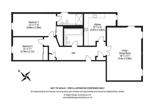 The Botanist Apartment Edinburgh Old Town 2 Bedroom Lift Parking previously The Parkgate Residence - image 3