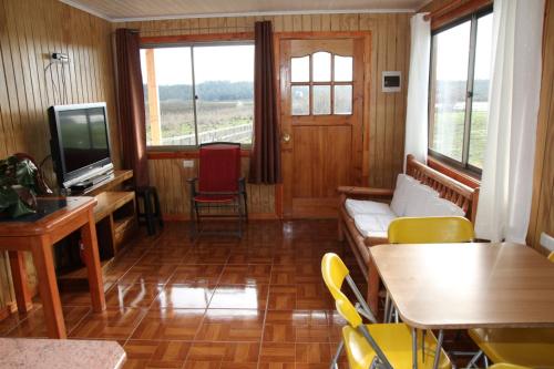 Laguna Verde Cabaña (Laguna Verde Cabana) in Nueva Imperial