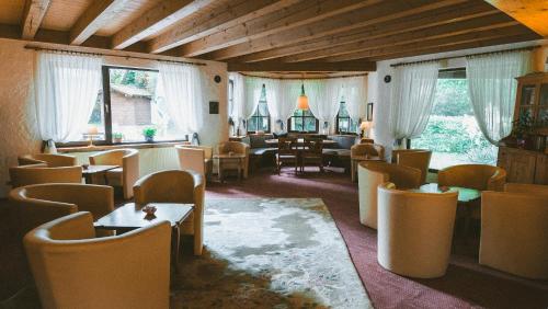 Lobby, Hotel Buchner Garni in Bad Konig