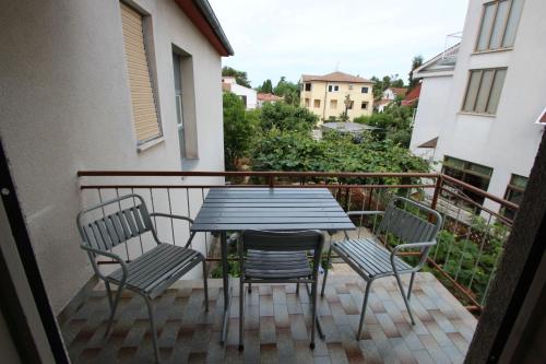 Balcony/terrace, Rooms & Apartments at Grandma Maria's place in Porec