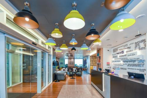 Lobby, Premier Inn Dubai Al Jaddaf in Al Jaddaf