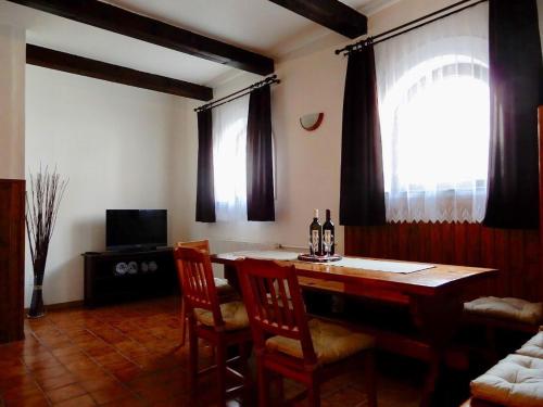 Koplietošanas atpūtas telpa ar TV, Ubytování Medlov (Ubytovani Medlov) in Moravska Nova Ves
