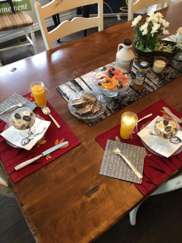 Ételek és italok, Au Gré Du Temps - Gîte B&B (Au Gre Du Temps - Gite B&B) in Shefford (QC)