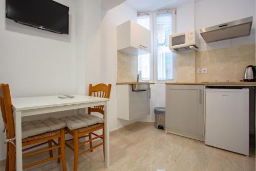 Small studio apartment