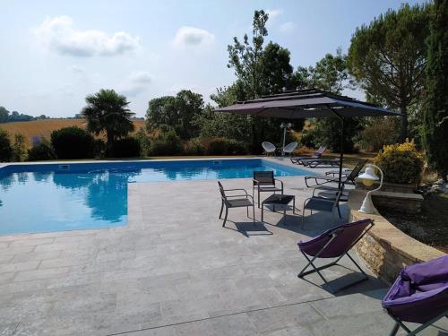 Kilátás, Bastide De Luzert in Labastide De Levis