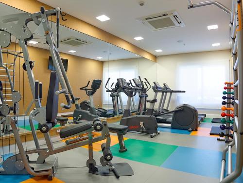 Fitness center, Rio Hotel By Bourbon Campinas in Campinas