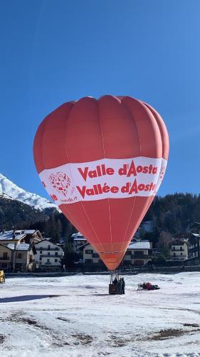  Vista piste da sci, Pension in Cogne bei Noasca