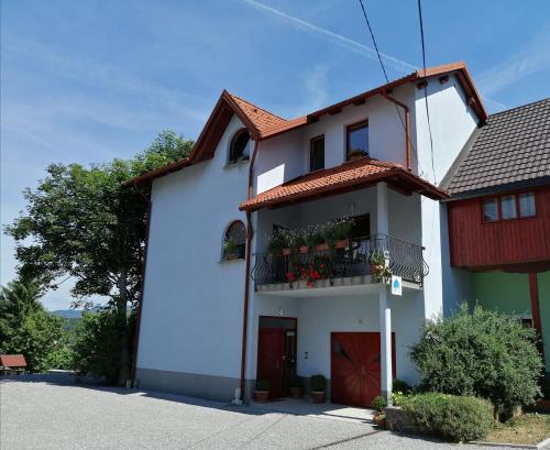 City center blue sky house in Postojna