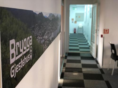 Vestíbulo, Brygga Gjestehus in Harstad