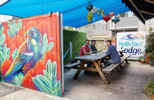 Зручності, Pacific Coast Lodge and Backpackers in Тауранга