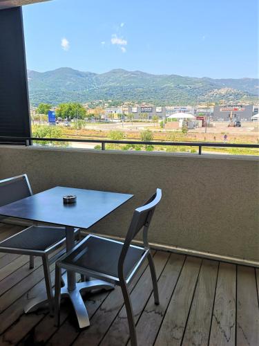Terraza/balcón, Hotel Residence Lido Marana Bastia Furiani in Bastia