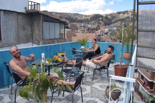Rõdu/terrass, Caroline lodging in Huaraz