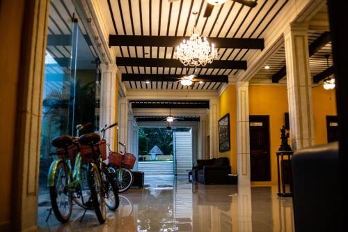 Előcsarnok, Hotel Tuul in Izamal