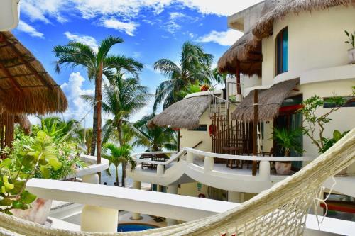 parveke/terassi, Playa Palms Beach Hotel in Playa Del Carmen