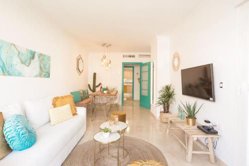 Charming apartment on the beach - Pool and parking, Málaga (fotografie 8)