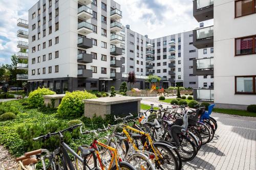 Apartment with Balcony room in Apartment Warsaw Airport Kłobucka by Noclegi Renters