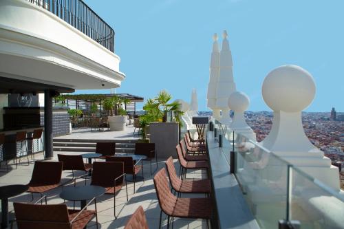 陽台/露台, 西班牙廣場RIU酒店 (RIU PLAZA ESPANA) in 馬德里