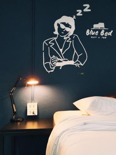 Blue Bed Hotel Room Type - Double Room
