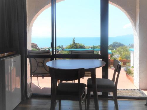 Kilátás, La Casa Te Puru Lodge in Te Puru
