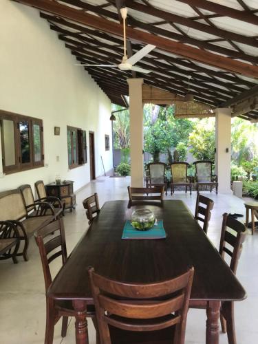 餐廳, Tangalle Green House in 坦加勒