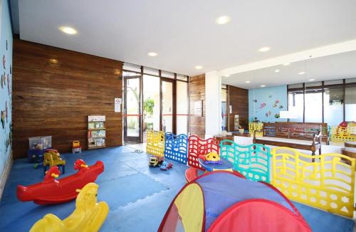 瓜鲁雅 Condominio Pantai Enseada Guaruja 4星级 单人房 餐厅