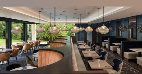 Restaurant, Dalmeny Park House Hotel in Glasgow Int'l Airport