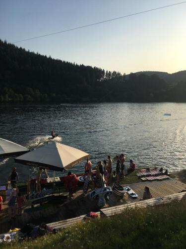 App mit Seeblick am Hillebachsee in Winterberg OT in Niedersfeld