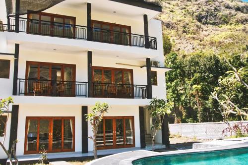 Entrance, Anugerah Villas Amed in Amed