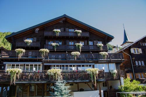 外部景觀, 法夫雷木屋大酒店 (Hotel Le Grand Chalet Favre) in 聖路加