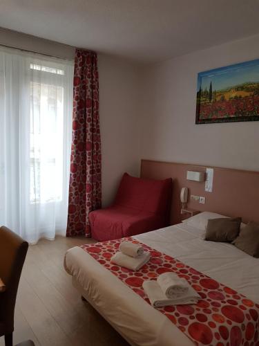 1 double bed