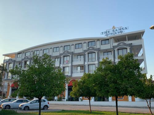 Unterkunft von außen, The Sansa Hotel in Manavgat