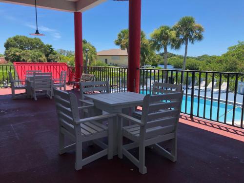 Erkély/terasz, Sun Coast Inn in Englewood (FL)