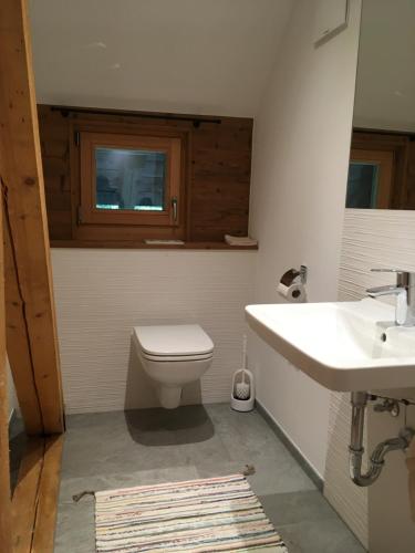 Fürdőszoba, Ferienbauernhaus Stergut in Weißpriach