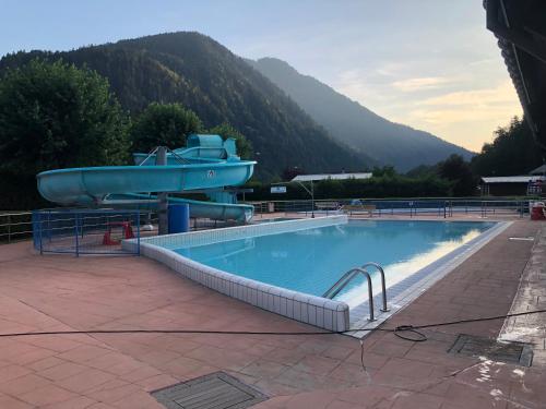 Swimming pool, L’edelweiss in Beaufort