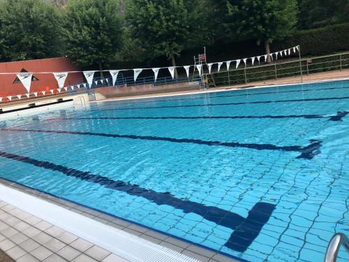 Swimming pool, L’edelweiss in Beaufort