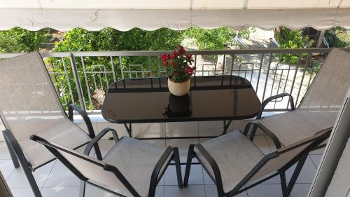 Балкон/тераса, Eretria Apartments EK9 in Евбея