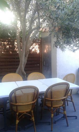 au soleil avec piscine gîte à louer Sainte Marie la Mer Plage