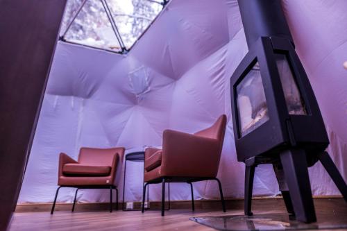 บริการและสิ่งอำนวยความสะดวก, GLØD Aurora Canvas Dome in อัลตา